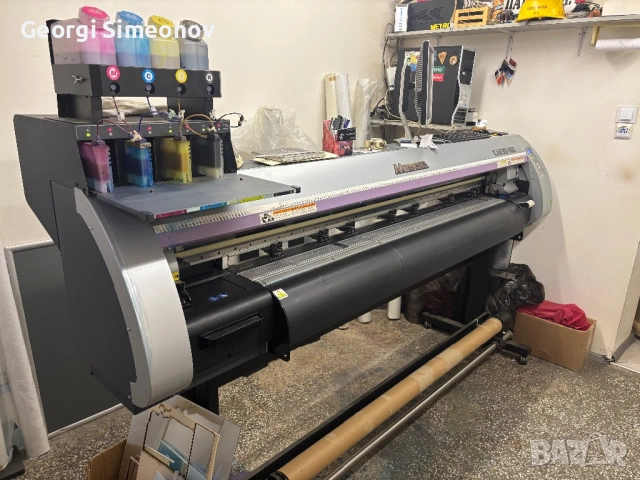 Mimaki CJV30-160 Print&Cut -нова глава,рефилна система,отлично състоян, снимка 2 - Друго - 54275214
