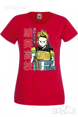 Дамска тениска Аниме Манга My Hero Academia Mirio Togata 02,Анимация,игра,Празник,Повод., снимка 3 - Тениски - 38059519