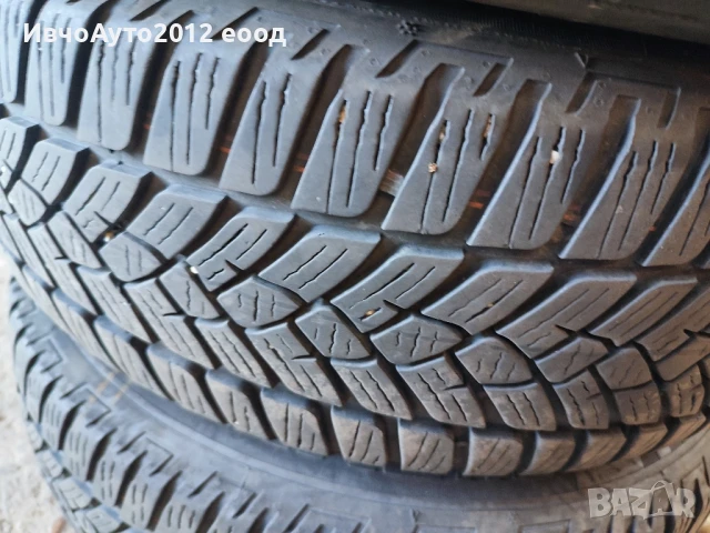 Зимни гуми 205/60/16 fulda комплект с метални джанти Peugeot 407 Пежо 407, снимка 4 - Гуми и джанти - 50661646