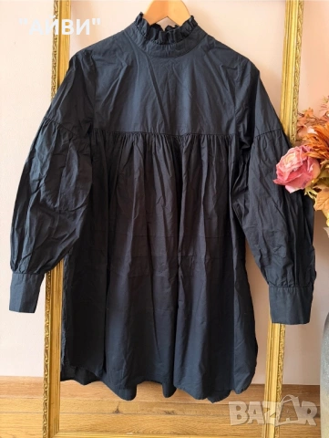 ONLY Нова памучна рокля тип риза, снимка 10 - Рокли - 54056612