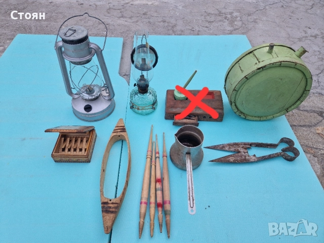 Старинни артикули за битов кът, механа бар