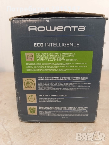 Парна ютия Rowenta (DW6330D1) Eco Intelligence 2270 - 2700 W, снимка 11 - Ютии - 52703698