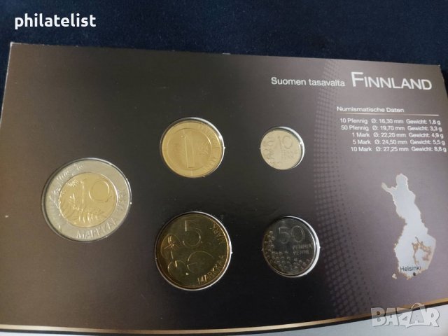 Комплектен сет - Финландия , снимка 2 - Нумизматика и бонистика - 37408422