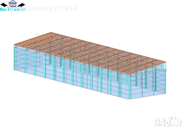 ЛИЗИНГ - Халета, Хале, Магазини, Магазин, Складове 800м2, снимка 2 - Строителни материали - 44198591