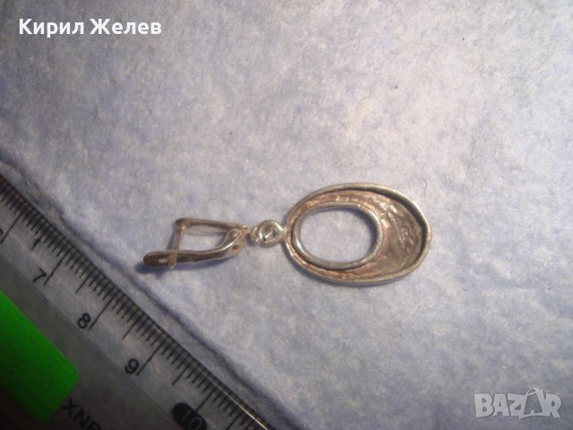ИЗИСКАНА и СТИЛНА СРЕБЪРНА АР ДЕКО СТИЛ ОБЕЦА СРЕБРО 925 АНГЛИЙСКА ИЗРАБОТКА 32444, снимка 9 - Обеци - 38352306
