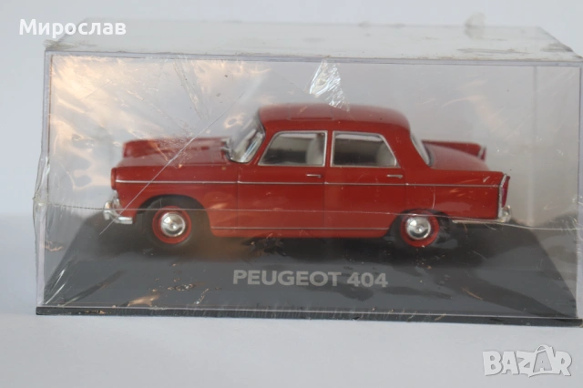 1:43 PEUGEOT 404 КОЛИЧКА ИГРАЧКА МОДЕЛ, снимка 2 - Колекции - 53085978