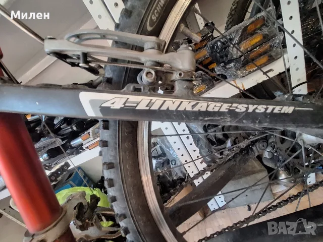 Велосипед HEAVY TOOLS Montanbaike 26 Инчови Капли Мъздушна ВилкаСкорости 3х9 Спирачки Simano XT, снимка 9 - Велосипеди - 55948484