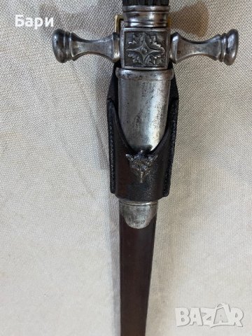 Стар немски ловен кортик,кинжал,кама тип хиршфангер, снимка 10 - Други ценни предмети - 39357170