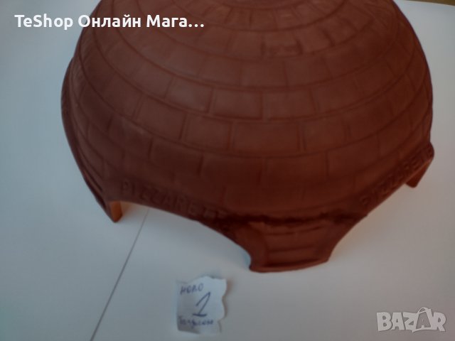 Фурна за пица Emerio 115984 залепена керамика и боядисана отгоре, снимка 17 - Печки, фурни - 42533082