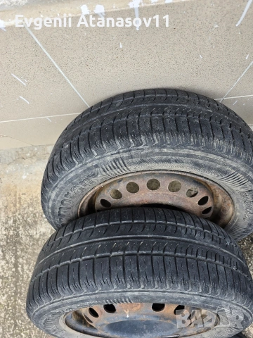 летни гуми с джанти. 165/65 R14, 185/65 R14 , снимка 3 - Гуми и джанти - 54356778