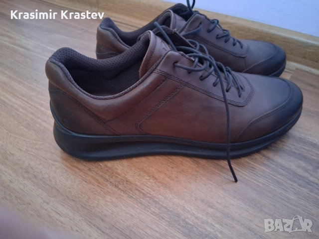 Спортно елегантни обувки Ecco 43, снимка 3 - Спортно елегантни обувки - 52177004