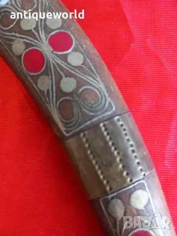 Стара НИМЧА Кама ,Острие,Нож Ятаган, снимка 4 - Антикварни и старинни предмети - 48637804