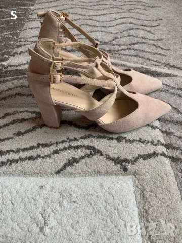 Елегантни обувки 38 номер, снимка 2 - Дамски обувки на ток - 53946093