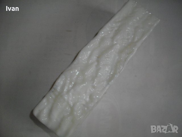 Ваза Стъкло Мурано Цветно-20см Височина-Квадратна 6х6 см-Нова, снимка 5 - Вази - 39814422