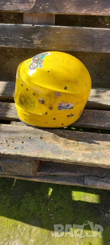 Ретро каска за мотор, снимка 3 - Аксесоари и консумативи - 54287897