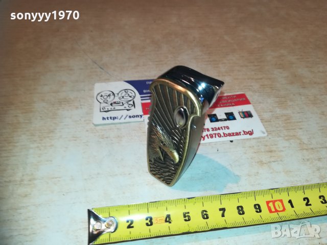 метална запалка с нож и орел 1011202028, снимка 5 - Ресийвъри, усилватели, смесителни пултове - 30744315