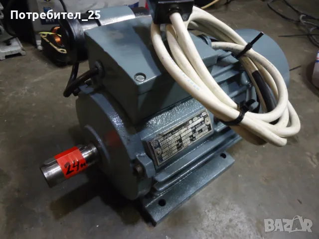 Монофазен ел.мотор 1,1KW - 2900 об/м., снимка 9 - Електродвигатели - 47818408