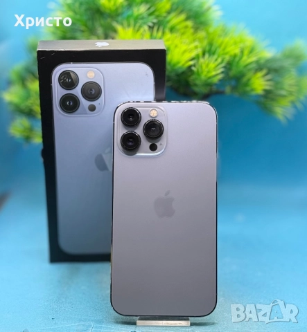 Apple iPhone 13 Pro Max, 128GB, 5G, Sierra Blue , снимка 4 - Apple iPhone - 52482860