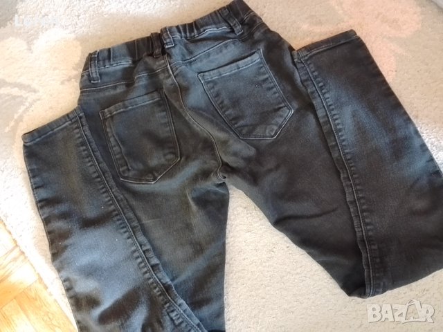 Черни еластични дънки 👖🖤, снимка 5 - Дънки - 44208931