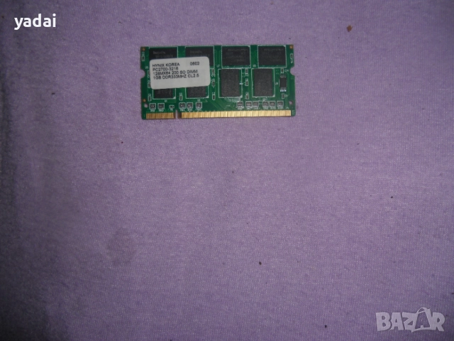 69.Ram за лаптоп DDR 333 Mhz,PC-2700,1Gb,hynix