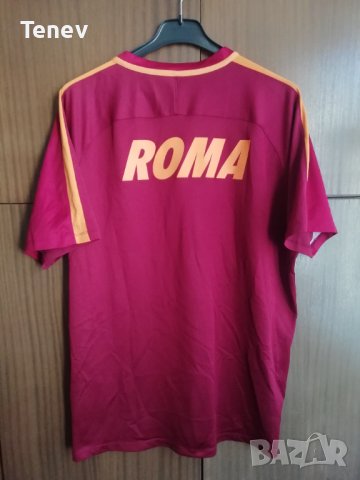 AS Roma 2017/2018 Nike оригинална тениска фланелка Рома 2XL XXL, снимка 3 - Тениски - 42249334