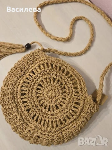 Чанта плетена. , снимка 4 - Чанти - 54196319