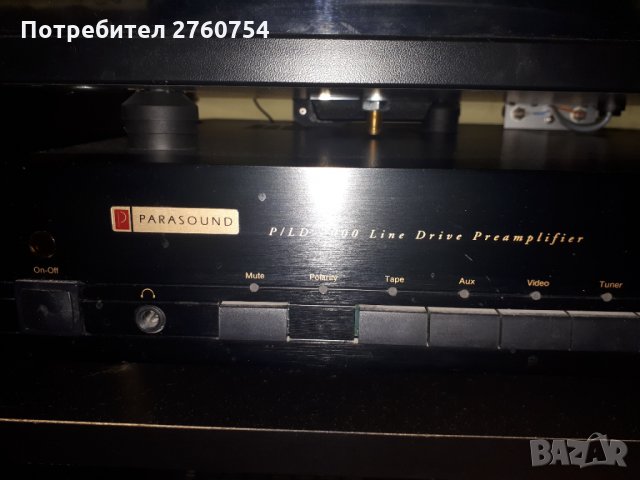 Parasound-P/LD-2000 Line Drive Preamplifier  			