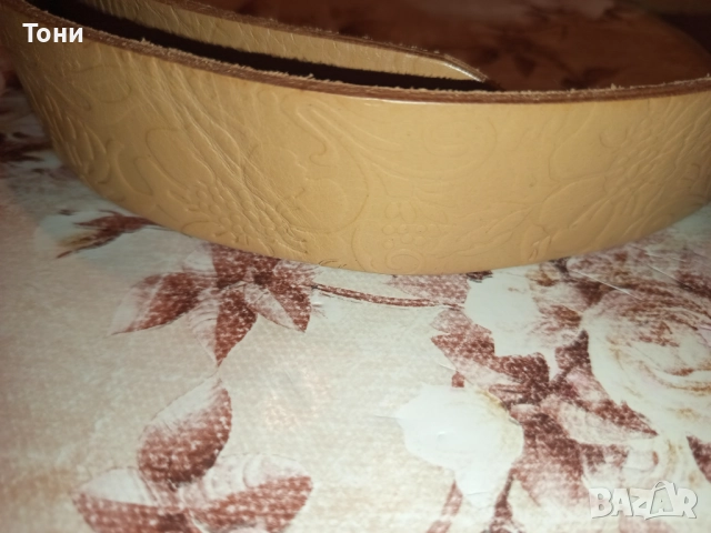 TCM Оригинал Нов Дамски Колан Изцяло от Естествена Кожа 115см, снимка 7 - Колани - 52675797