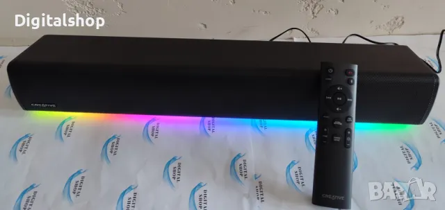 Creative Sound Blaster GS5 Технология SuperWide™ 60W, Черен, RGB, снимка 1