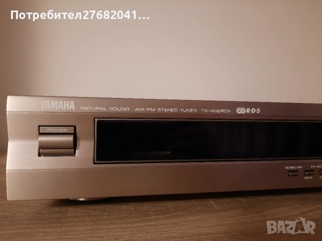 Тунер Yamaha TX-492 RDS, снимка 3 - Ресийвъри, усилватели, смесителни пултове - 51825029