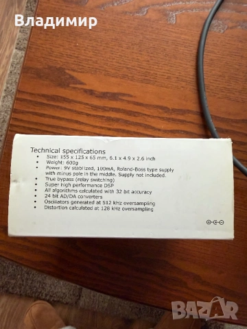 Ефект за китара/бас Future Impact, снимка 4 - Китари - 54079086