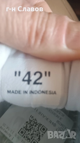 Off White original size 42, снимка 12 - Маратонки - 54155673