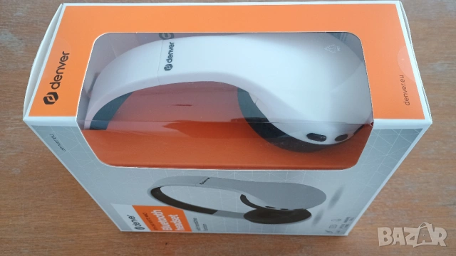 Безжични слушалки бели DENVER BLUETOOTH HEADSET BTH-240 WHITE, снимка 3 - Bluetooth слушалки - 54270274