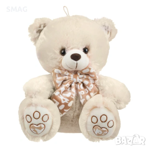 Плюшено мече с папийонка за Свети Валентин 28 см_1187286