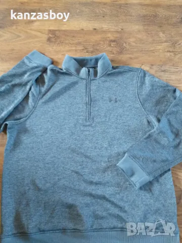 Under Armour Men's Storm 1/4 Zip Golf SweaterFleece - страхотна мъжка блуза КАТО НОВА ХЛ, снимка 5 - Блузи - 48493036