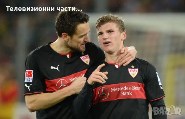 Оригинална футболна тениска фланелка на Щутгарт Stuttgart трети екип сезон 2013/2014 Puma, снимка 16 - Спортни дрехи, екипи - 49880502