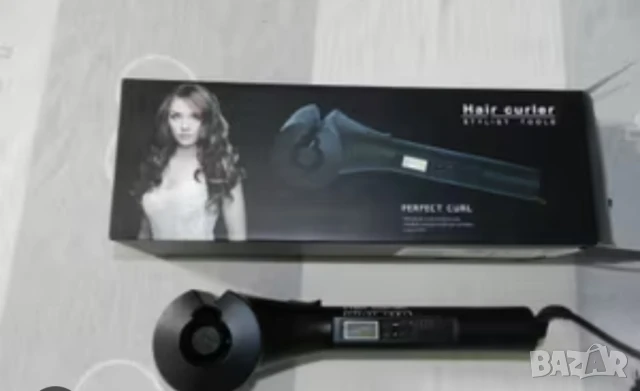 Високотехнологична керамична преса за къдрене на коса с LED дисплей