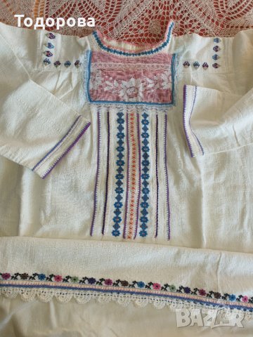 Автентична риза от народна носия, снимка 6 - Антикварни и старинни предмети - 35557760