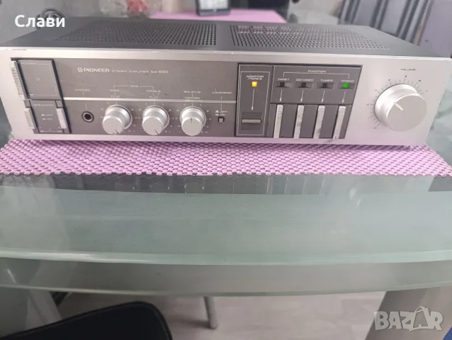 Усилвател PioneerSA-550 , снимка 11 - Ресийвъри, усилватели, смесителни пултове - 55966539