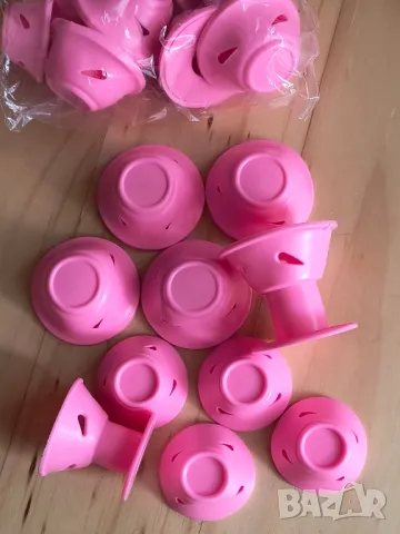 Силиконови ролки за коса с подарък.