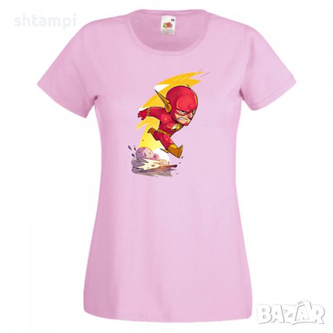 Дамска тениска DC Flash Star Wars Игра,Изненада,Подарък,Геймър,, снимка 11 - Тениски - 36787113