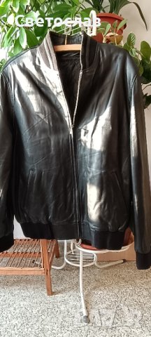 Чисто ново кожено яке, от агнешка кожа-5 XL, снимка 10 - Якета - 40315579
