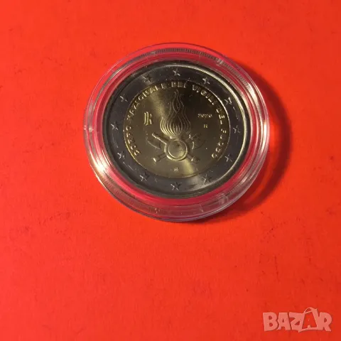 Италия 2 евро, 2020 Национален корпус на пожарникарите