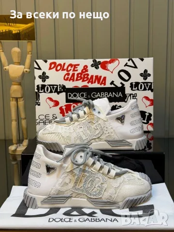 Dolce&Gabbana Дамски Маратонки👟Дамски Спортни Обувки Долче И Габана - Различни Цветове Код E121, снимка 7 - Маратонки - 55798410