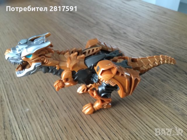 Трансформър GRIMLOCK DinoBot Voyager Class Figure T-Rex Dinosaur Generations , снимка 3 - Колекции - 42605627