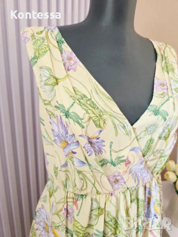Лятна жълта рокля 🌸, снимка 3 - Рокли - 54240857