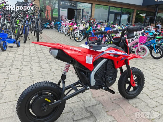 HONDA Детски акумулаторен мотор 24V CRF450, снимка 11 - Детски велосипеди, триколки и коли - 55940457