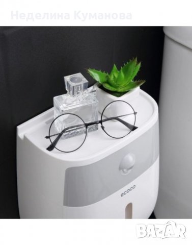 ❌ Водоустойчив органайзер за тоалетна хартия с чекмедже и поставка за телефон ❌, снимка 3 - Други - 37337371