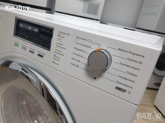 Miele W1 - TwinDos - Подсветка - Пералня Миеле 12м Гаранция, снимка 4 - Перални - 51991757