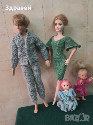 барби и кен,ръчно изработени дрехи , снимка 5 - Кукли - 44225734